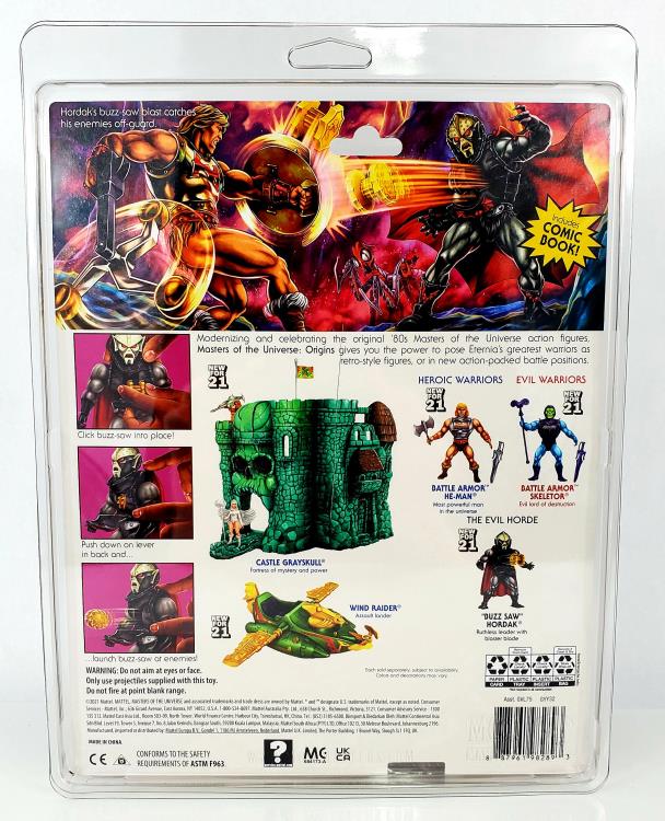 MOC Masters 11.5" x 9.125" Cardback UV Protective Case Six-Pack Gallery Image 5