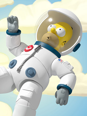 The Simpsons ULTIMATES! Deep Space Homer Action Figure Gallery Image 2
