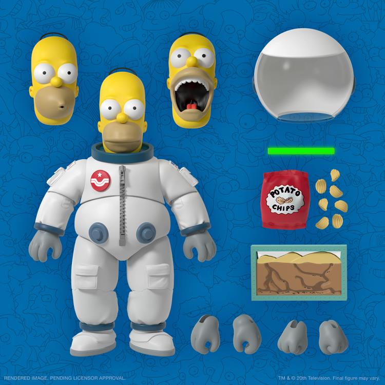 The Simpsons ULTIMATES! Deep Space Homer Action Figure Gallery Image 6