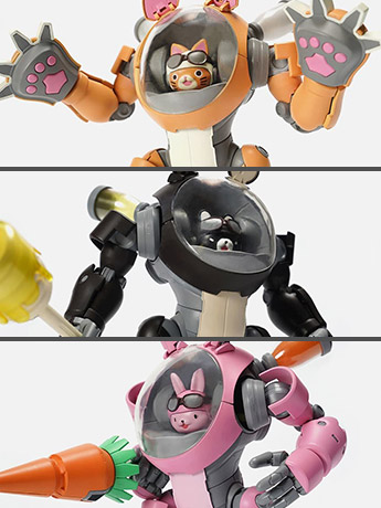 Mech Mech Zoo Set of 3 Model kits Gallery Image 2