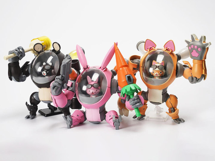 Mech Mech Zoo Set of 3 Model kits Gallery Image 1