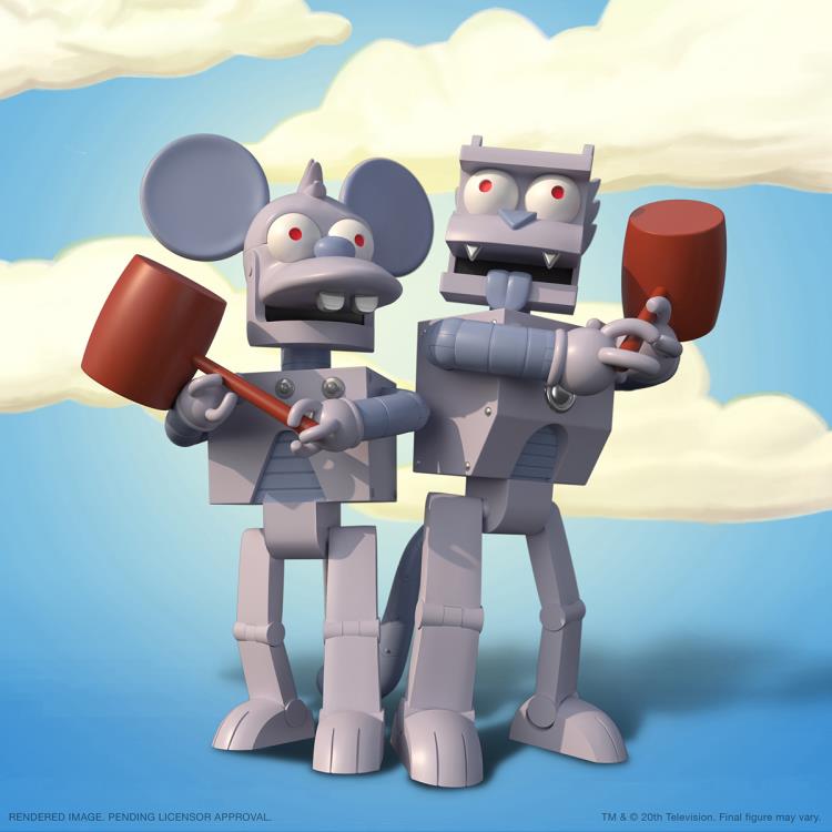 The Simpsons ULTIMATES! Robot Itchy Action Figure Gallery Image 4