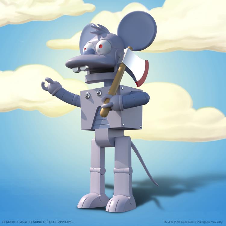 The Simpsons ULTIMATES! Robot Itchy Action Figure Gallery Image 3