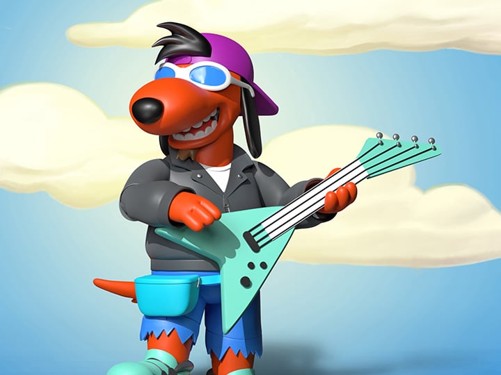 The Simpsons ULTIMATES! Poochie Action Figure Gallery Image 1