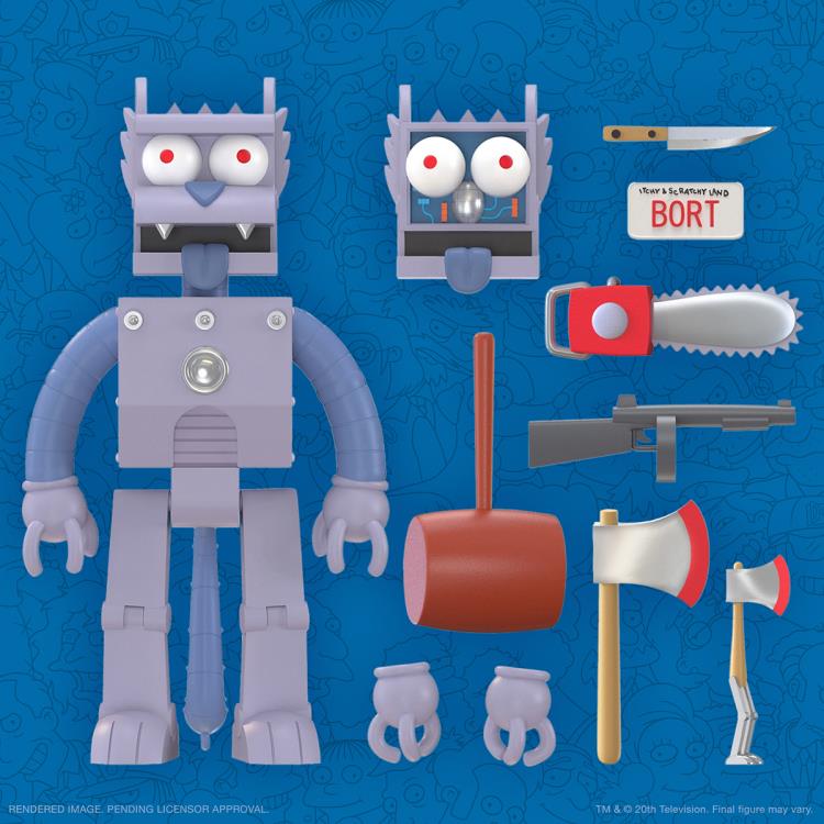 The Simpsons ULTIMATES! Wave 1 Set of 5 Action Figures Gallery Image 20