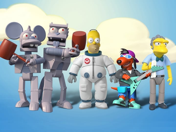 The Simpsons ULTIMATES! Wave 1 Set of 5 Action Figures