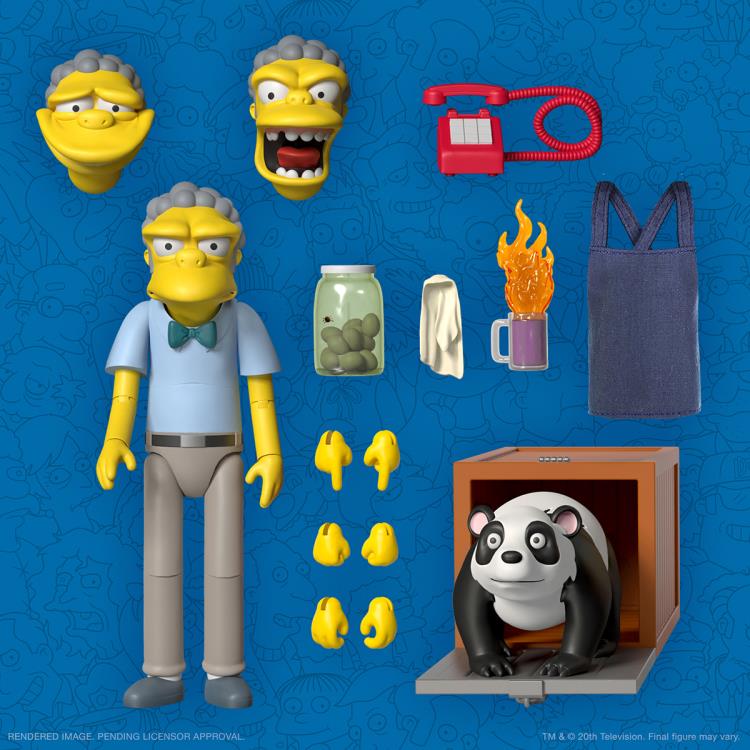 The Simpsons ULTIMATES! Wave 1 Set of 5 Action Figures