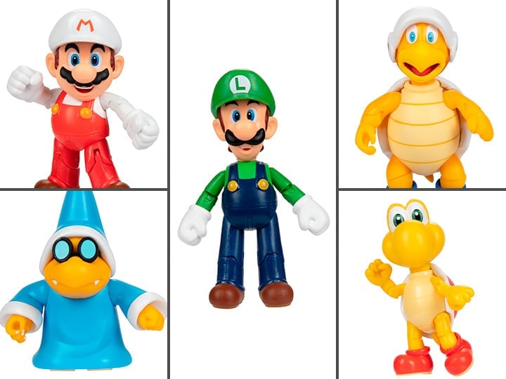 World of Nintendo 4-Inch Scale Wave 25 Set of 5 Figures Gallery Image 1