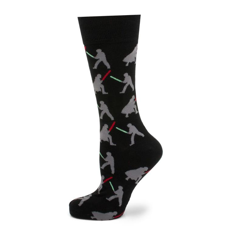 Star Wars Lightsaber Battle Socks Three-Pack Gallery Image 3