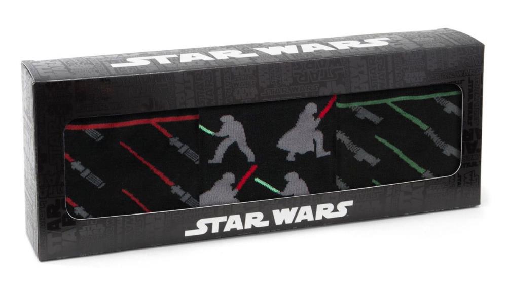 Star Wars Lightsaber Battle Socks Three-Pack Gallery Image 6