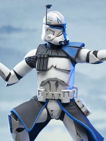 Star Wars: The Clone Wars Premier Collection Captain Rex 1/7 Scale Limited Edition Statue Gallery Image 2