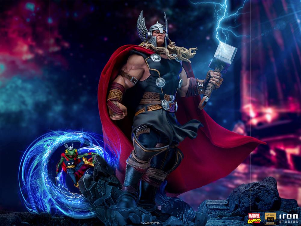 Marvel Thor Unleashed 1/10 Deluxe Art Scale Limited Edition Statue Gallery Image 8