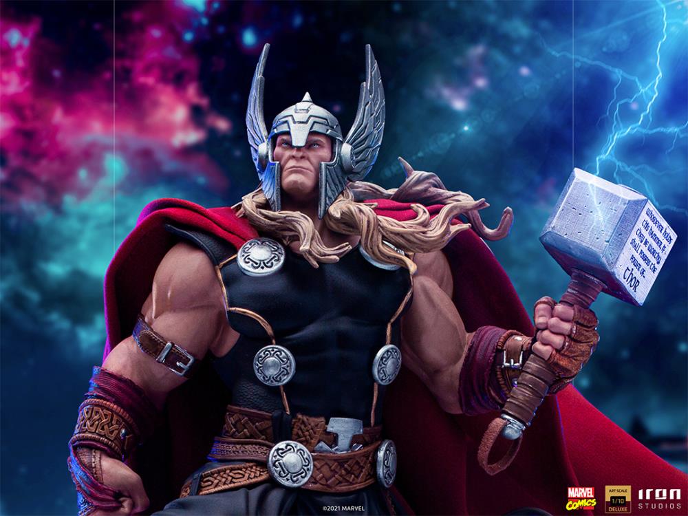 Marvel Thor Unleashed 1/10 Deluxe Art Scale Limited Edition Statue Gallery Image 9