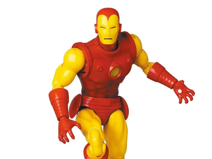 Marvel MAFEX No.165 Iron Man (Comic Ver.) Action Figure Gallery Image 1