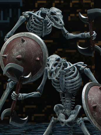 Golden Axe III Dead Frame 1/12 Scale Action Figure Two-Pack Gallery Image 2