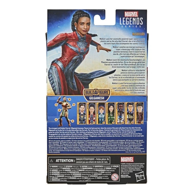 Eternals Marvel Legends Wave 1 Set of 7 Action Figures (Gilgamesh BAF) Gallery Image 13