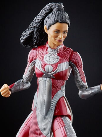 Eternals Marvel Legends Makkari Action Figure (Gilgamesh BAF) Gallery Image 2