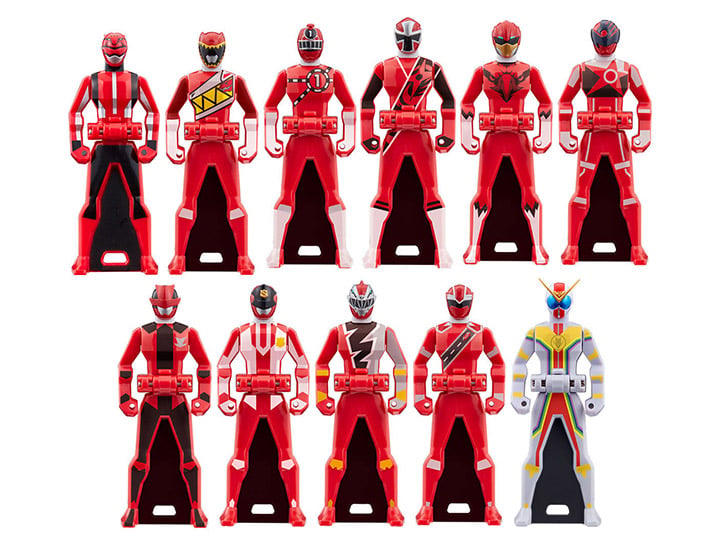 Kaizoku Sentai Gokaiger Red Ranger Key After Gokai Hero Set (Memorial Edition) Gallery Image 1