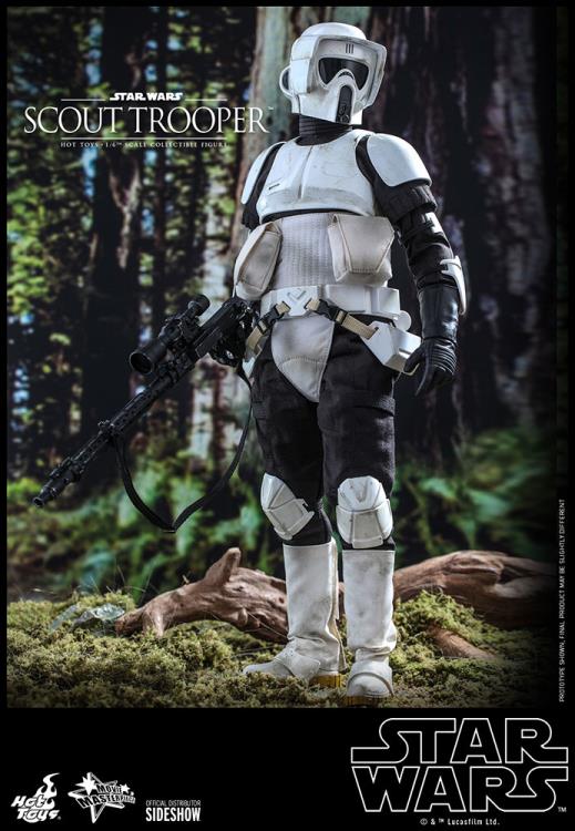 Star Wars: Return of the Jedi MMS611 Scout Trooper 1/6th Scale Collectible Figure Gallery Image 9