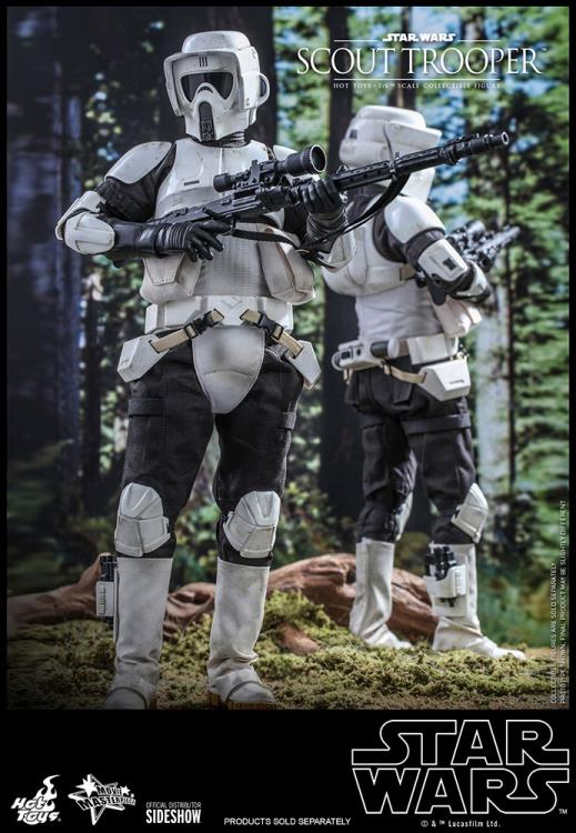 Star Wars: Return of the Jedi MMS611 Scout Trooper 1/6th Scale Collectible Figure Gallery Image 8