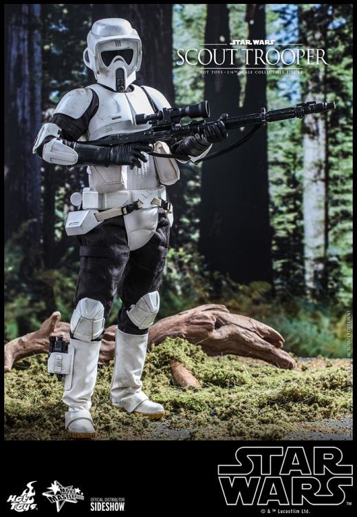 Star Wars: Return of the Jedi MMS611 Scout Trooper 1/6th Scale Collectible Figure Gallery Image 7