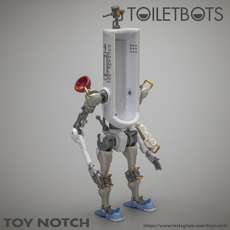 Fun Connection FC-01 Toiletbots 1/12 Scale Figure Two-Pack Gallery Image 11