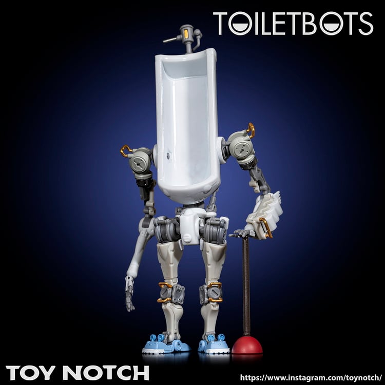 Fun Connection FC-01 Toiletbots 1/12 Scale Figure Two-Pack Gallery Image 16