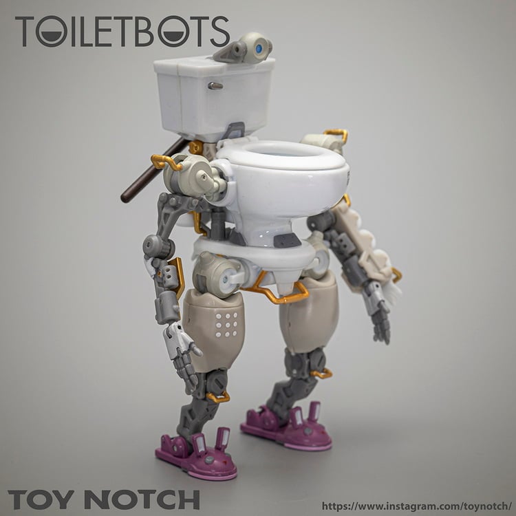 Fun Connection FC-01 Toiletbots 1/12 Scale Figure Two-Pack Gallery Image 6