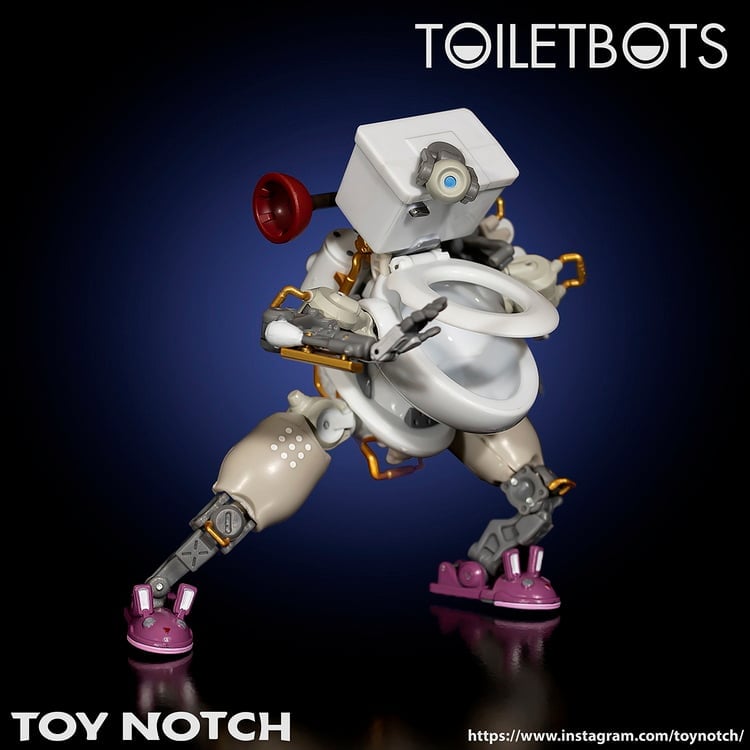 Fun Connection FC-01 Toiletbots 1/12 Scale Figure Two-Pack Gallery Image 13