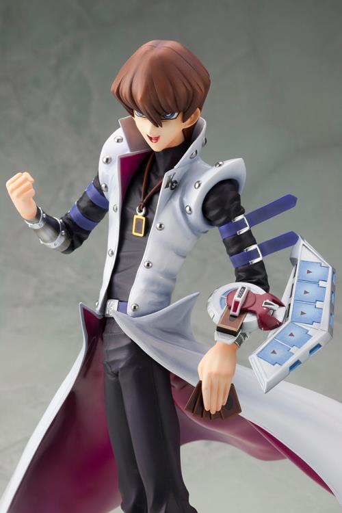 Yu-Gi-Oh! ArtFX J Seto Kaiba (Duel With Destiny) Figure Gallery Image 6