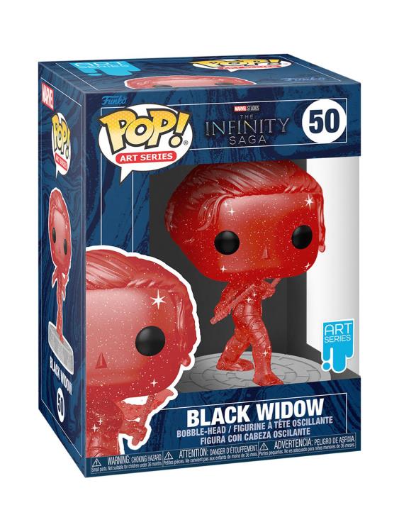 Infinity Saga Pop! Art Series #50 Black Widow (Red) Gallery Image 4
