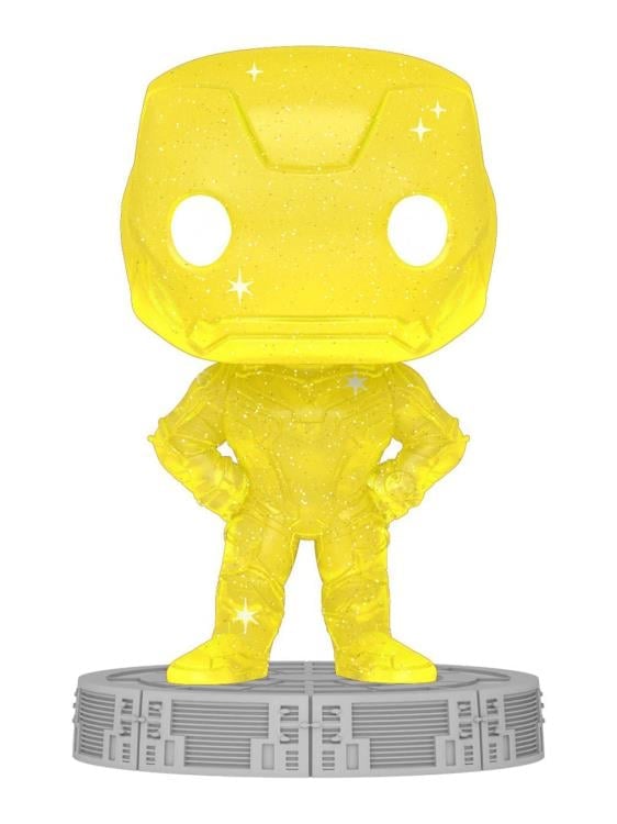 Infinity Saga Pop! Art Series #47 Iron Man (Yellow) Gallery Image 3