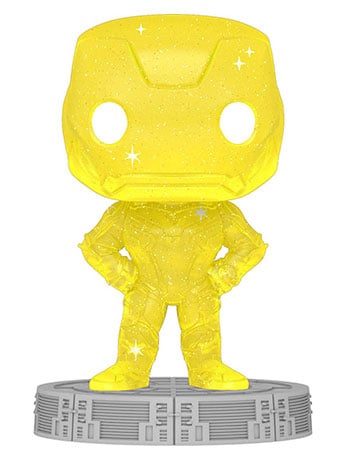Infinity Saga Pop! Art Series #47 Iron Man (Yellow) Gallery Image 2