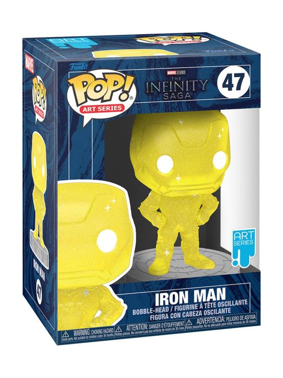 Infinity Saga Pop! Art Series #47 Iron Man (Yellow) Gallery Image 4