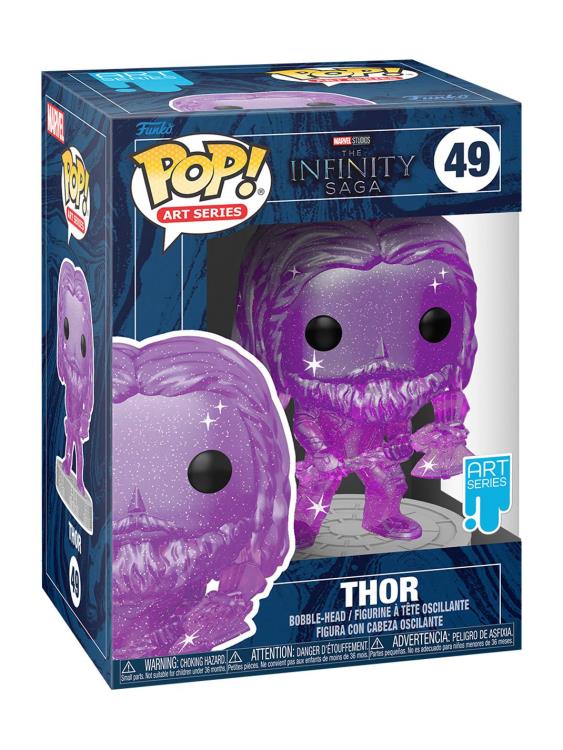 Infinity Saga Pop! Art Series #49 Thor (Purple) Gallery Image 4