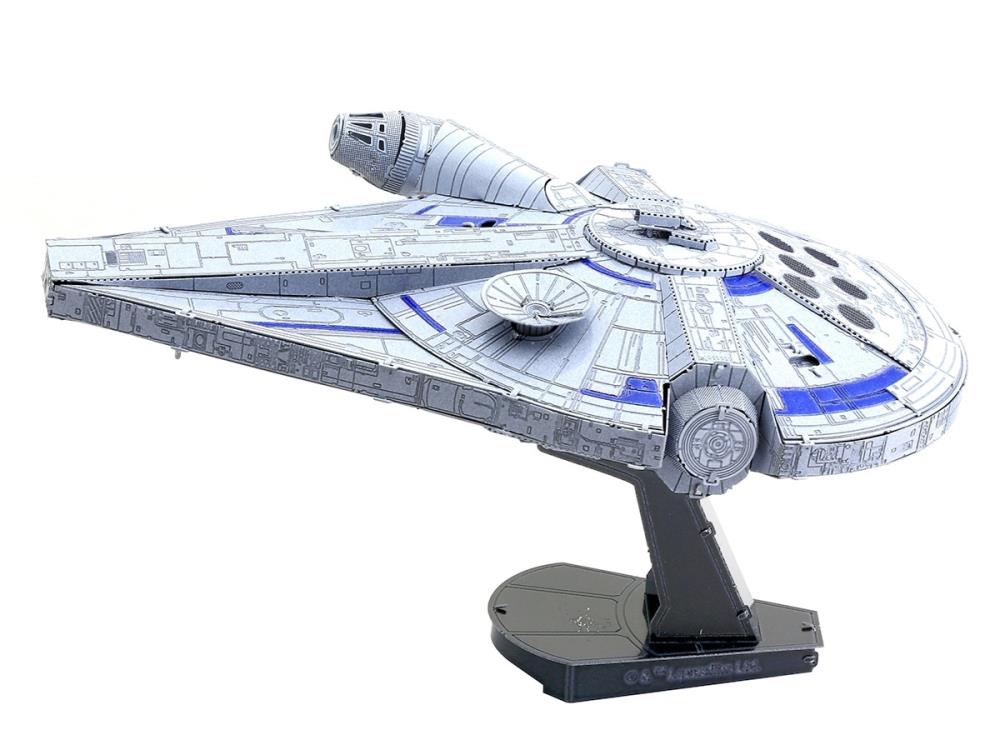 Star Wars Metal Earth Iconx Lando's Millennium Falcon Model Kit Gallery Image 3