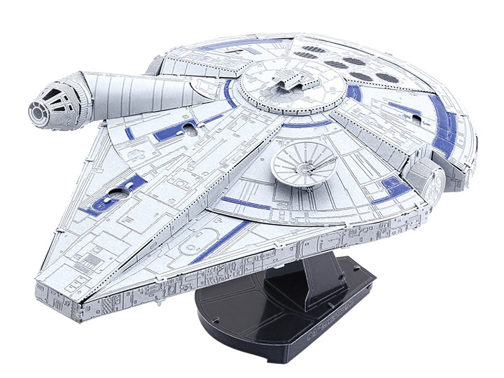 Star Wars Metal Earth Iconx Lando's Millennium Falcon Model Kit Gallery Image 1