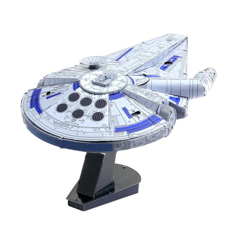 Star Wars Metal Earth Iconx Lando's Millennium Falcon Model Kit Gallery Image 5