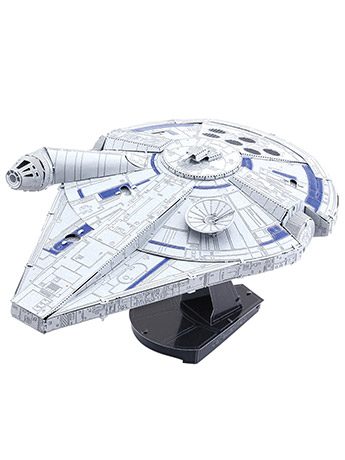 Star Wars Metal Earth Iconx Lando's Millennium Falcon Model Kit Gallery Image 2