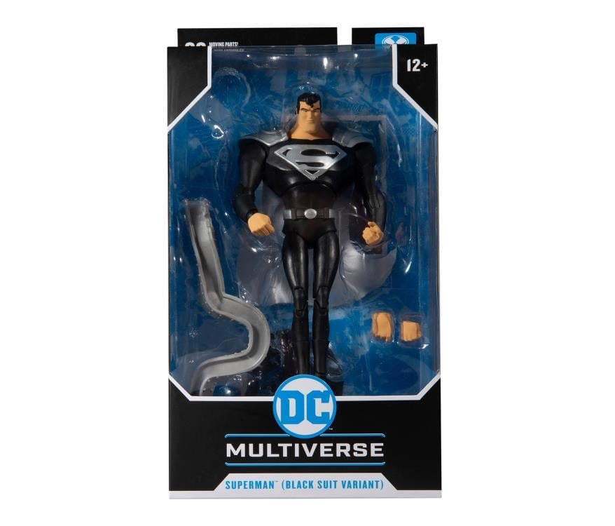 Superman: The Animated Series DC Multiverse Superman (Black Suit) Action Figure Gallery Image 10