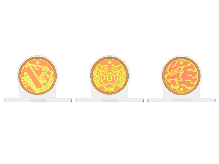 Kamen Rider OOO RaToRaTa Combo Core Logo Display Set Gallery Image 1