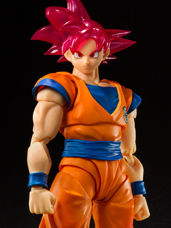 Dragon Ball Super S.H.Figuarts Super Saiyan God Goku 2021 Event Exclusive Action Figure Gallery Image 2