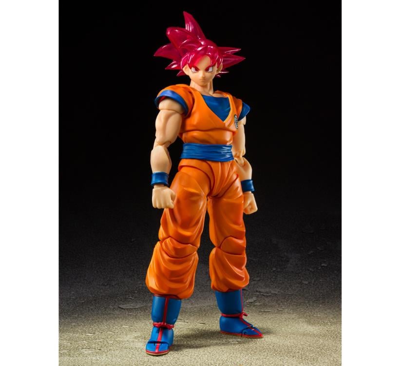 Dragon Ball Super S.H.Figuarts Super Saiyan God Goku 2021 Event Exclusive Action Figure Gallery Image 3