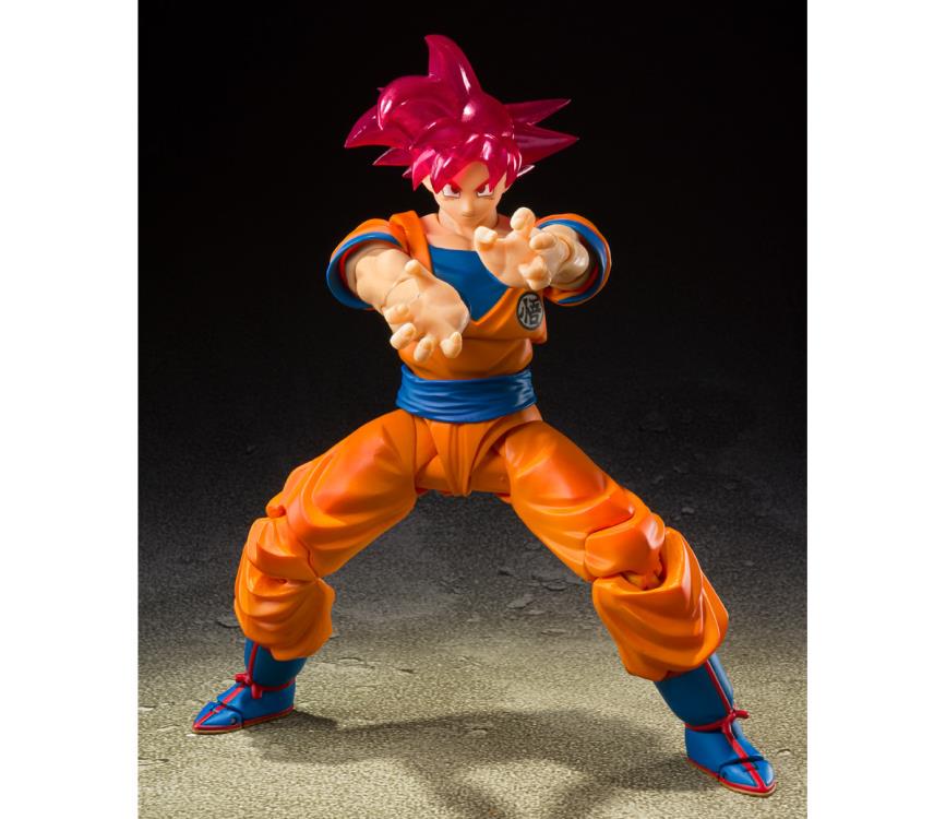 Dragon Ball Super S.H.Figuarts Super Saiyan God Goku 2021 Event Exclusive Action Figure Gallery Image 5