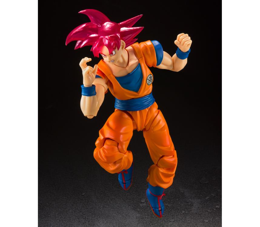 Dragon Ball Super S.H.Figuarts Super Saiyan God Goku 2021 Event Exclusive Action Figure Gallery Image 6