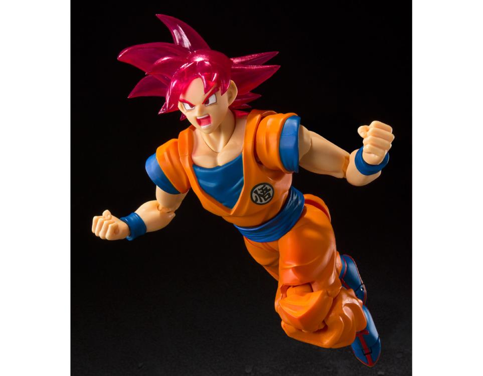 Dragon Ball Super S.H.Figuarts Super Saiyan God Goku 2021 Event Exclusive Action Figure Gallery Image 4