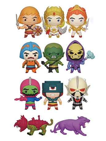 Masters of the Universe Box of 24 Random Bag Clips