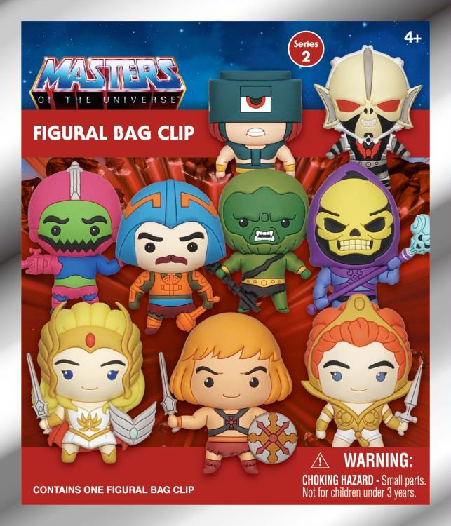Masters of the Universe Box of 24 Random Bag Clips Gallery Image 3