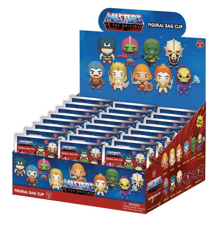 Masters of the Universe Box of 24 Random Bag Clips Gallery Image 4