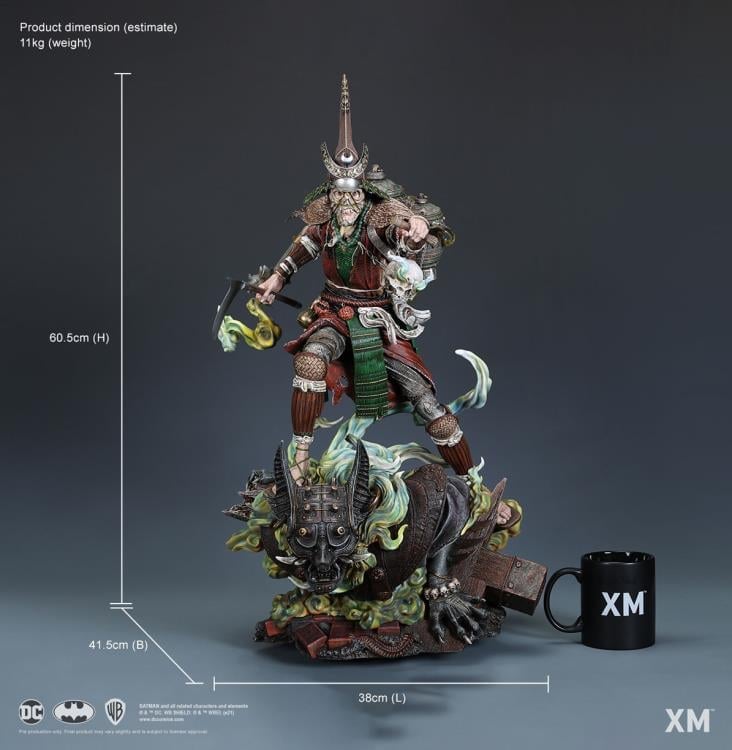 DC Premium Collectibles Samurai Series Scarecrow 1/4 Scale Limited Edition Statue Gallery Image 44